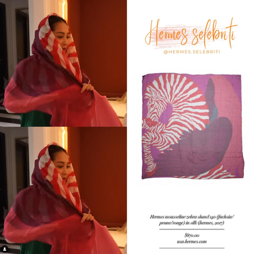 Instagram @hermes.selebriti