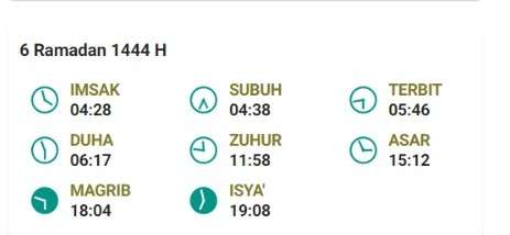 jadwal buka