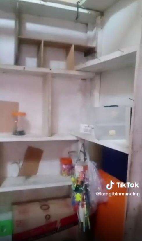 Gara-gara suami hobi mancing, warung usaha istri sampai bangkrut.