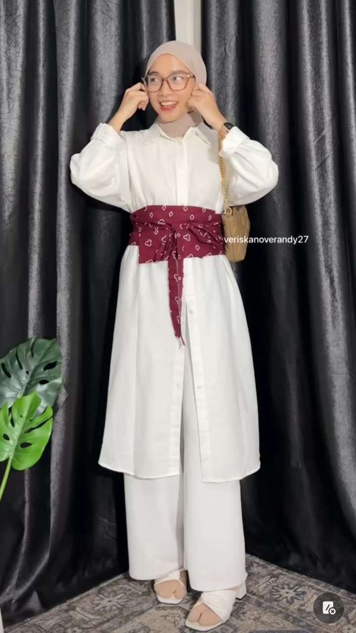 Ide Outfit Lebaran Pakai Celana 3