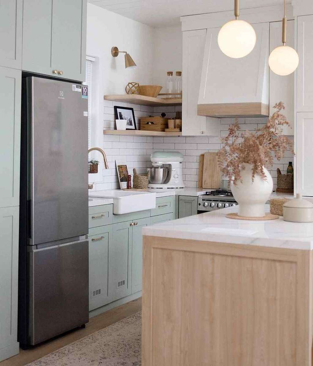 Dapur sage green