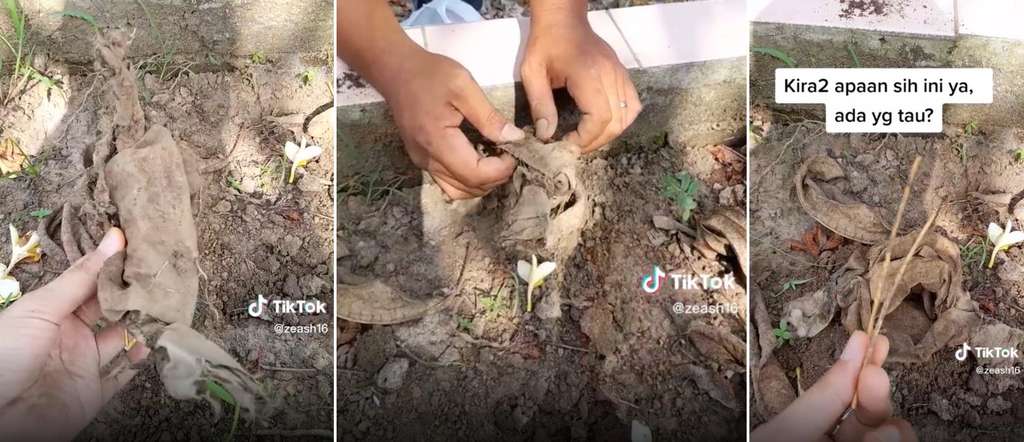 Seram! Ziarah makam adik malah temukan bungkusan berbentuk pocong