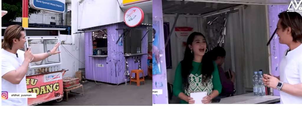 Revi Mariska jualan Boba