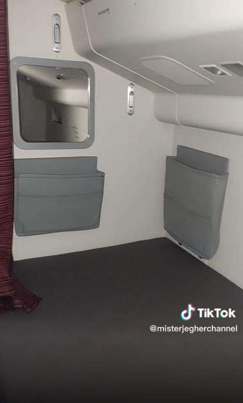 Mengintip tempat 'bobok' pramugari, ternyata begini.