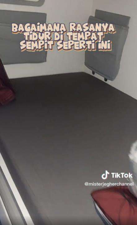 Mengintip tempat 'bobok' pramugari, ternyata begini.