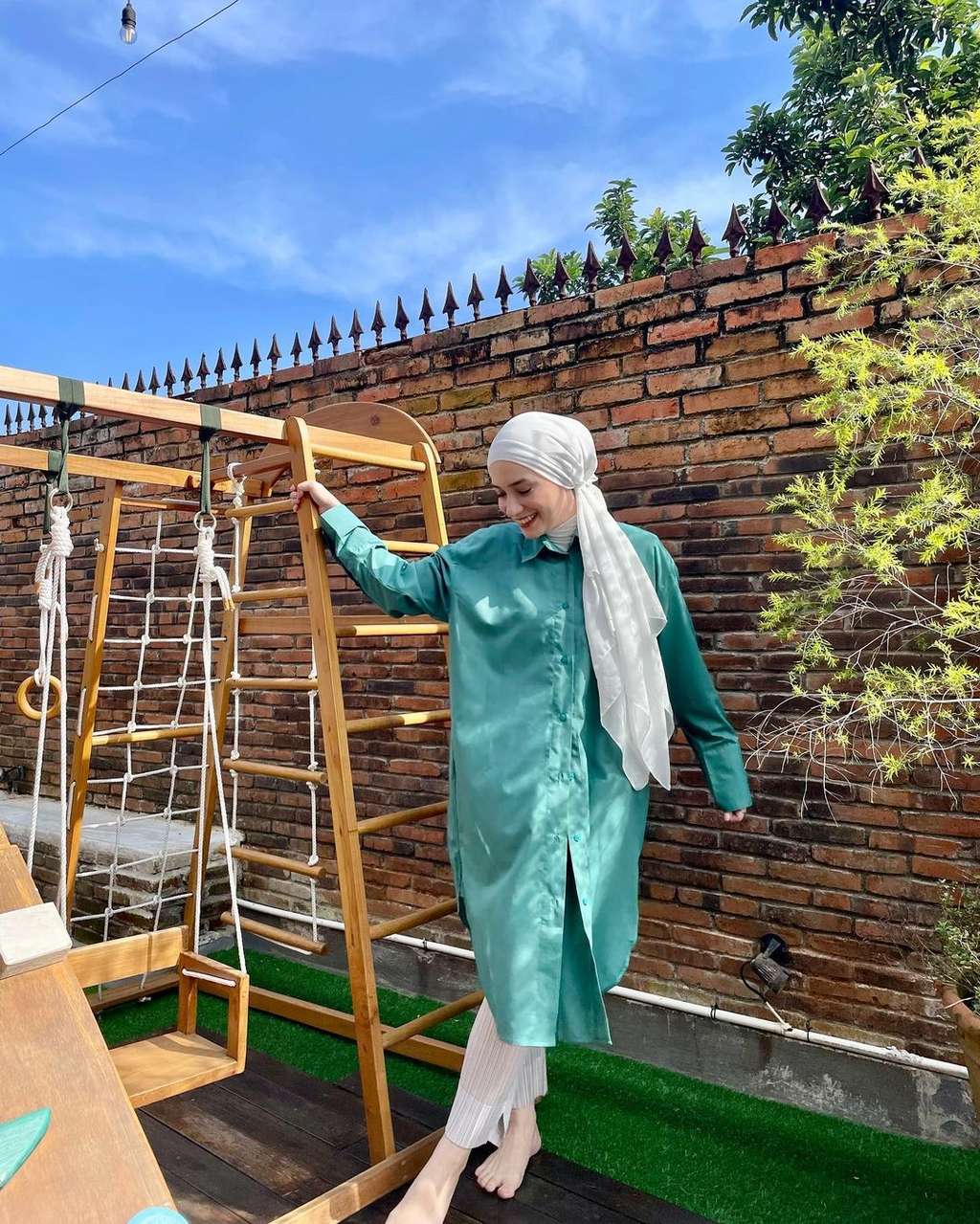 Potret Putri Anne pemeran Novita Tukang Ojek Pengkolan