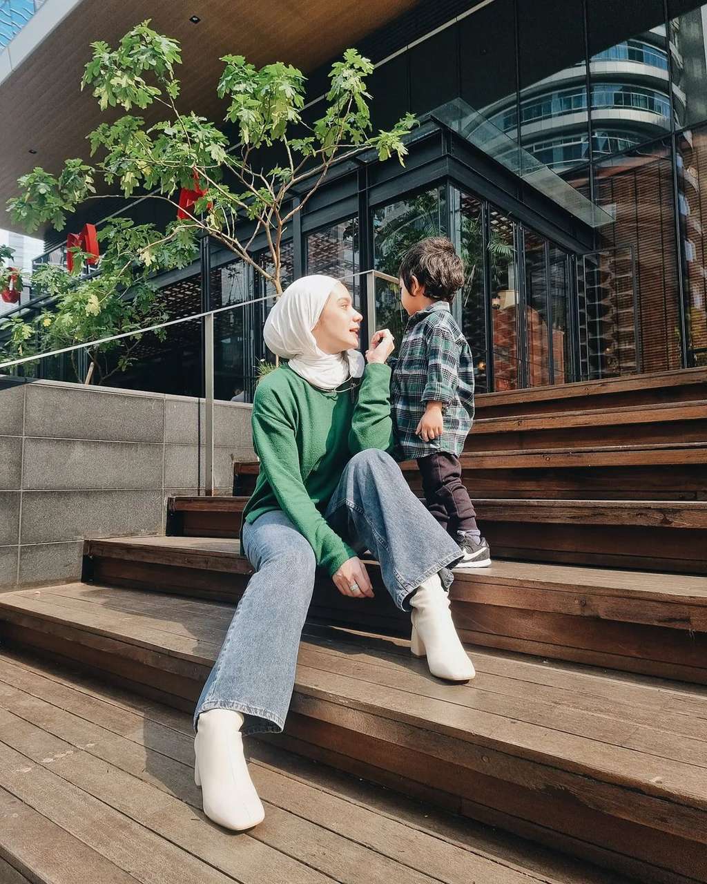 Potret Putri Anne pemeran Novita Tukang Ojek Pengkolan