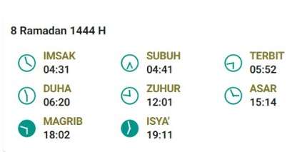 jadwal buka