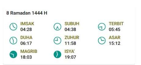 jadwal buka