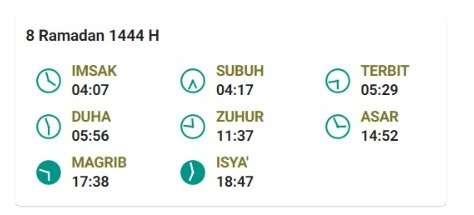 jadwal buka