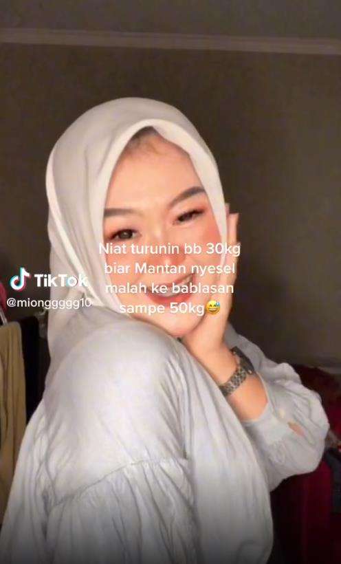 Awalnya mau turunkan berat badan 30kg, malah bablas 50kg.