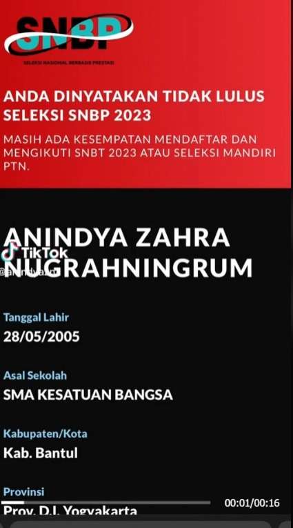 Gagal SNBP 2023, Siswi Bantul Berhasil Lolos di 3 Universitas Luar Negeri Sekaligus!