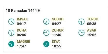 jadwal buka