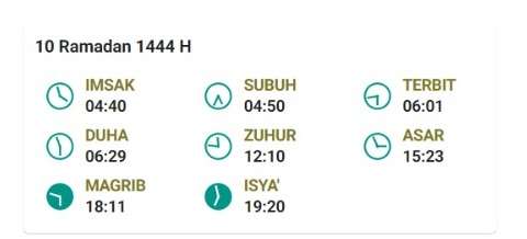 jadwal buka