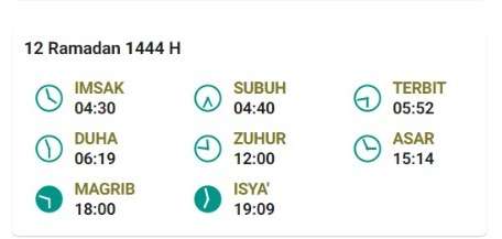 jadwal buka