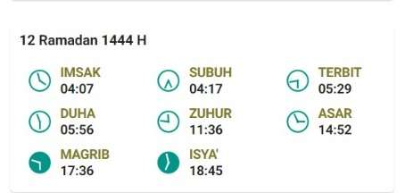 jadwal buka