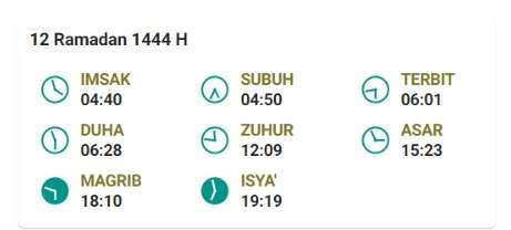jadwal buka
