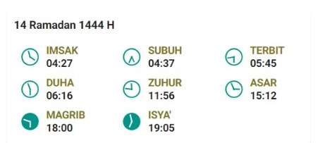 jadwal buka