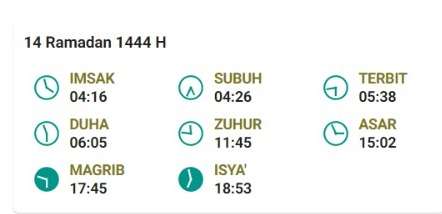 jadwal buka