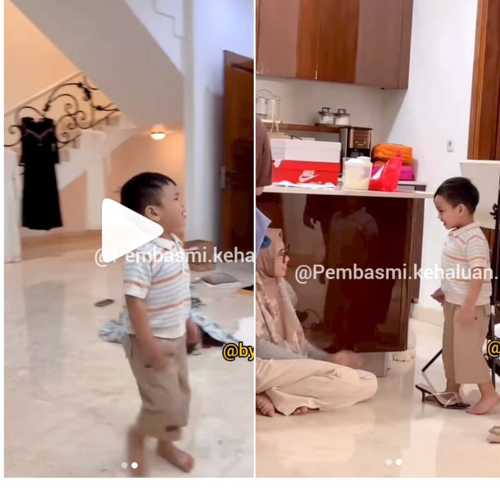Kedekatan Gala Sky dan Ida pengasuhnya