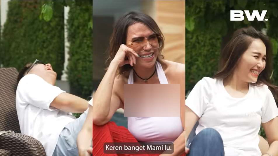 Potret Ayu Ting Ting bertemu keluarga Boy William