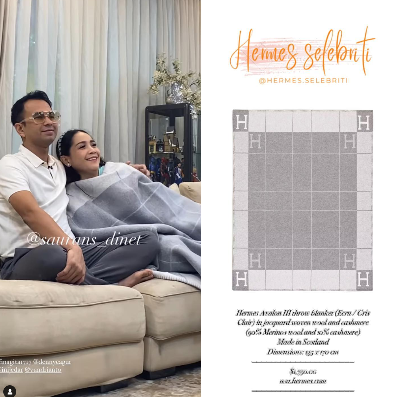 Instagram @hermes_selebritii