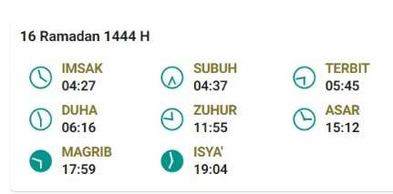 jadwal buka