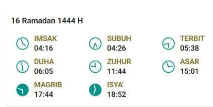 jadwal buka