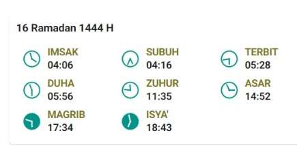 jadwal buka