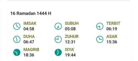 jadwal buka