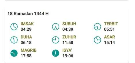 jadwal buka