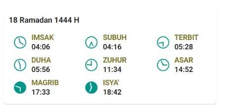 jadwal buka