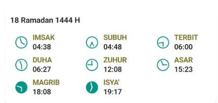 jadwal buka
