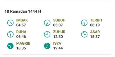 jadwal buka