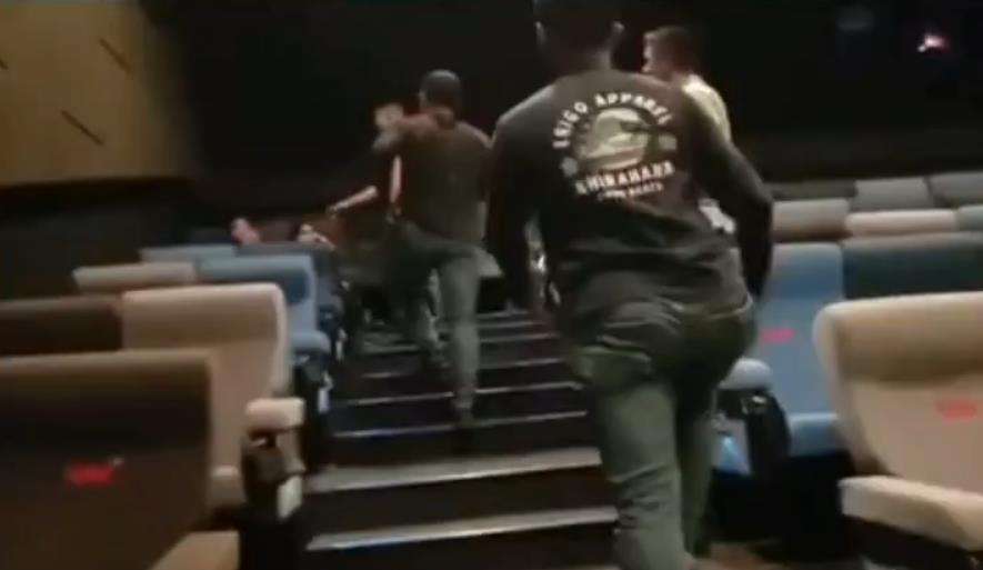 Viral pelaku curanmor ditangkap saat asyik kencan di dalam gedung bioskop.