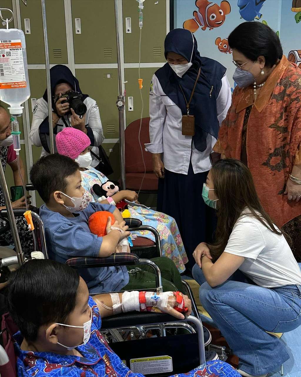 Nikita dan Indra rayakan ultah pertama putranya di Rumah Sakit Dharmais