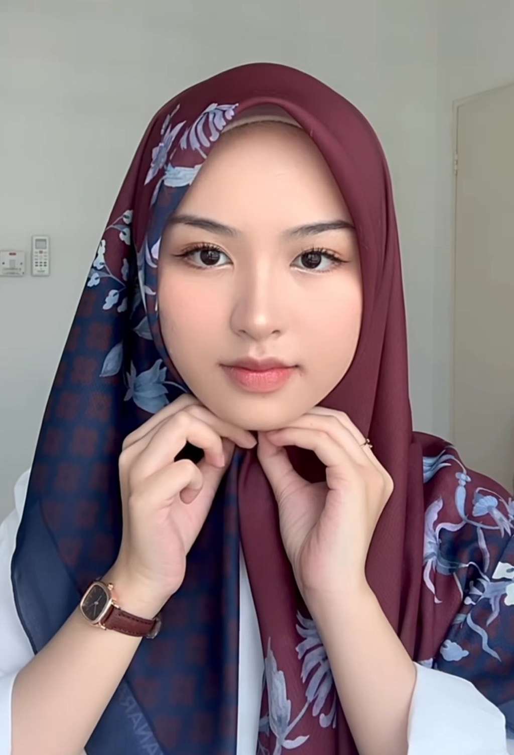 2 Langkah Mudah, Dapatkan Look Hijab Square Pattern Cantik