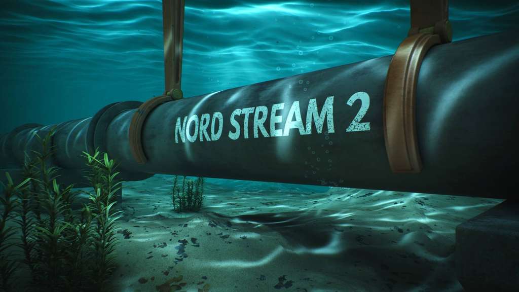 Pipa Nord Stream melintas di bawah Laut Baltik