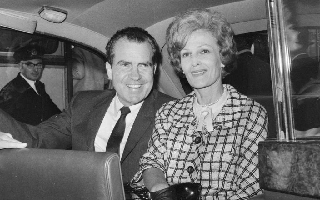 Presiden AS Richard Nixon dan istrinya Pat Nixon Presiden AS Richard Nixon dan istrinya Pat Nixon