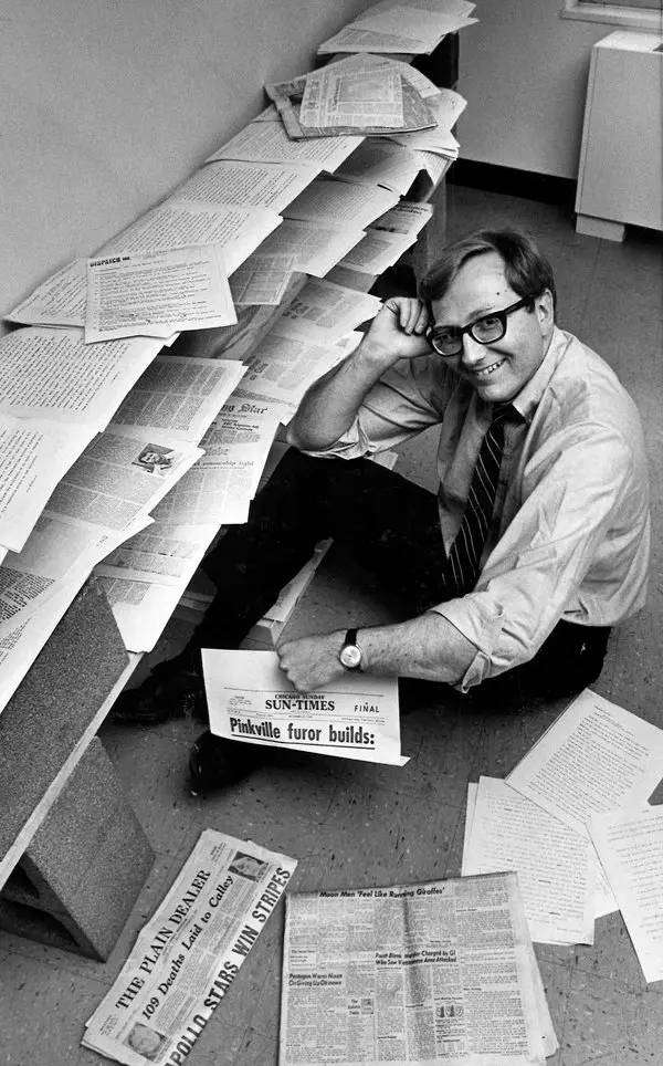 Seymour Hersh muda saat menjadi wartawan New York Times Seymour Hersh muda saat menjadi wartawan New York Times