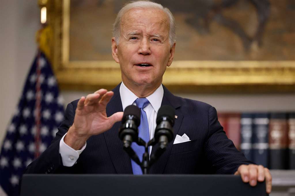Biden saat mengncam akan menghabisi pipa NOrd Stream milik Rusia Biden saat mengncam akan menghabisi pipa NOrd Stream milik Rusia