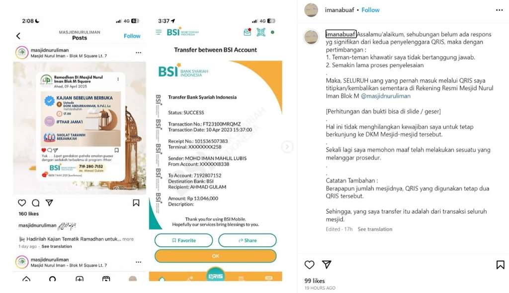 Terungkap! Profil dan Alasan Alasan Pelaku Tempel Stiker QRIS di Sejumlah Masjid Jakarta