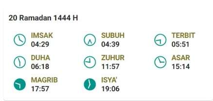 jadwal buka