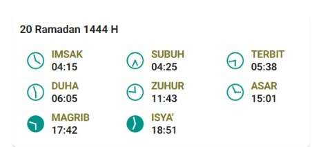 jadwal buka
