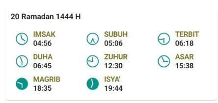 jadwal buka