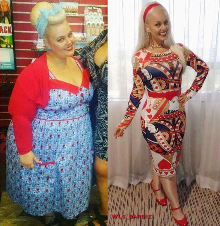 Dulu 152 kg, sekarang langsing bak Barbie.