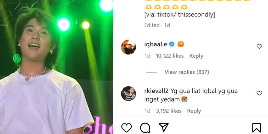 Penampilan Iqbaal Ramadhan