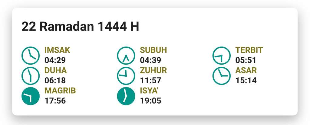 jadwal buka