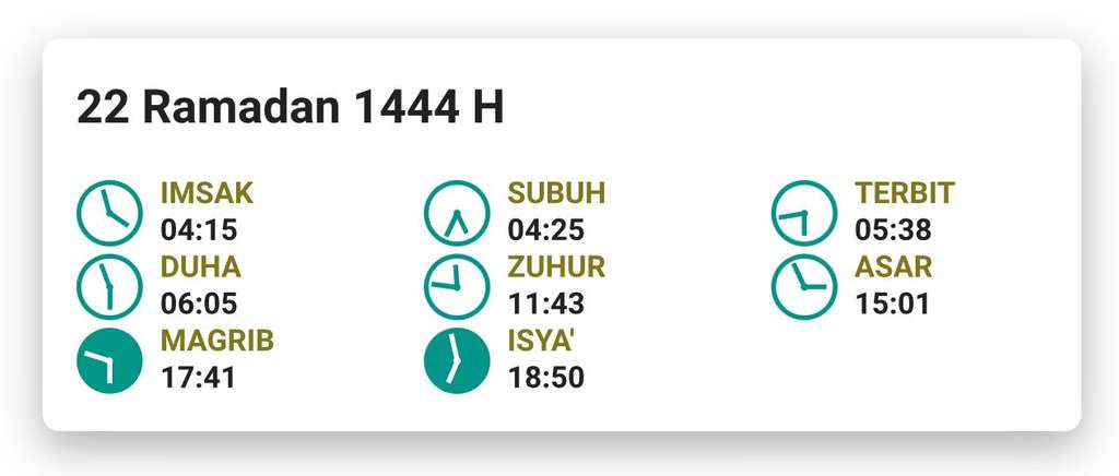 jadwal buka