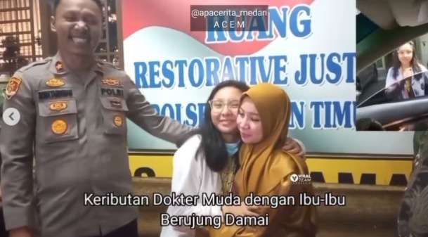 Heboh Cekcok Mahasiswi Koas dengan Pengunjung RSUD Pirngadi Medan Berujung Damai